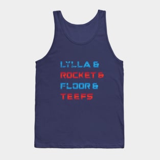 Rocket and Friends Washed Color Tank Top